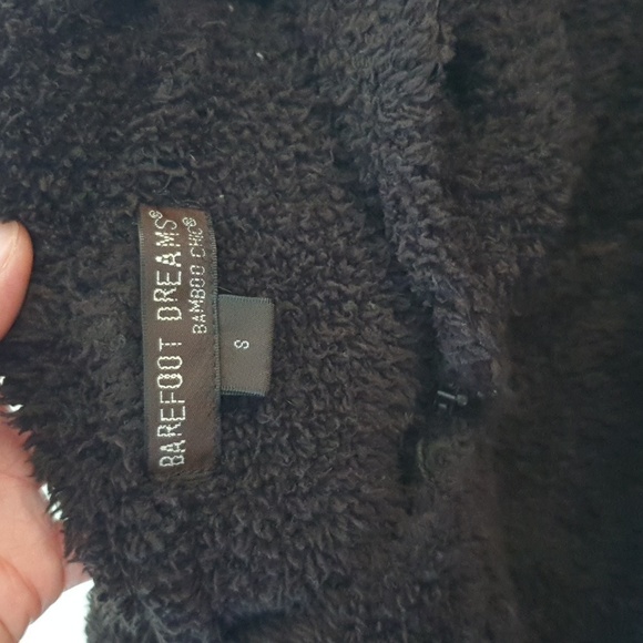 Barefoot Dreams CozyChic Relaxed Hoodie Fuzzy Jacket - Picture 4 of 10